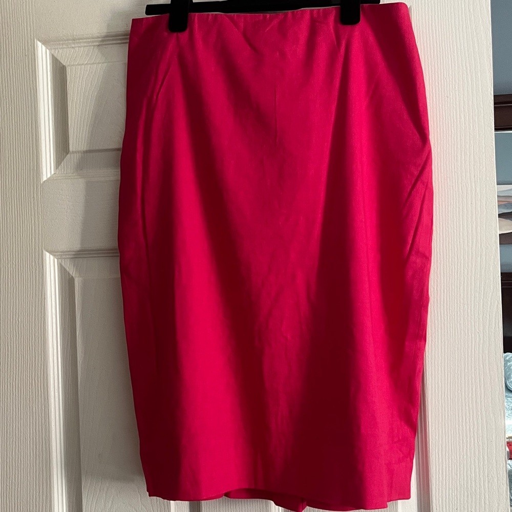 Carlisle Pink Pencil Skirt